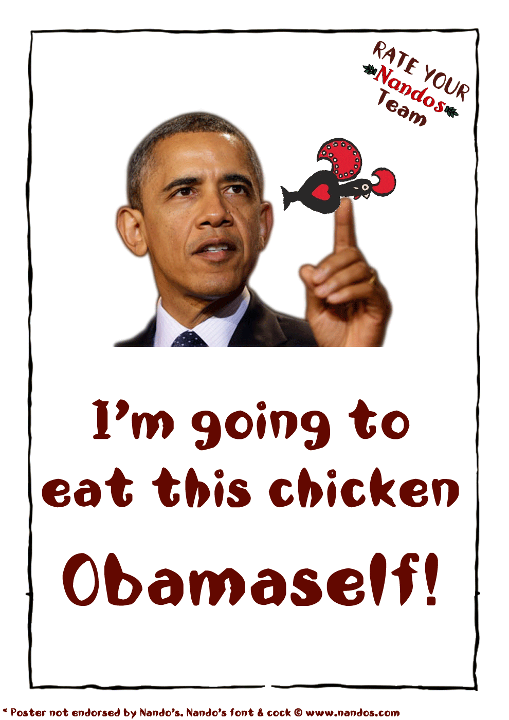 Nando's Barack Obama Chicken
