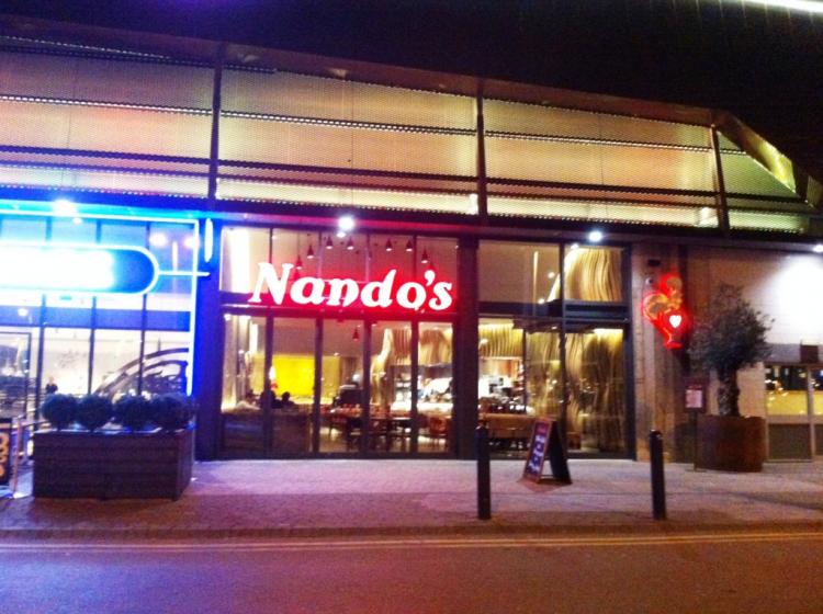 Bristol Cribbs Venue Rate Your Nando S The Nando S Review
