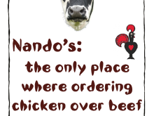 Nando's Cow